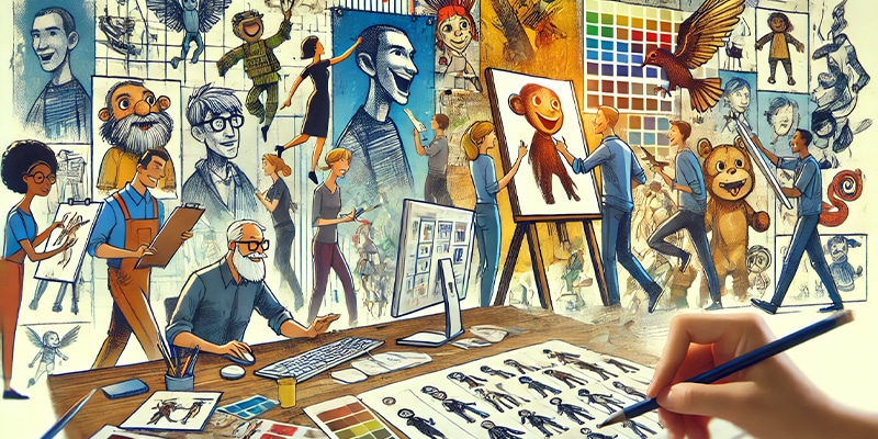 Big Red Illustration Services - Bringing Your Characters to Life