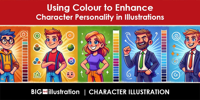Using Colour To Enhance Character Personality In Illustrations
