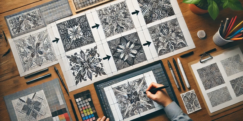 Step-by-Step Techniques for Drawing Seamless Patterns